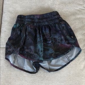 Multi colored lululemon shorts